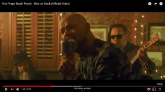 Video: Five Finger Death Punch – Blue on Black