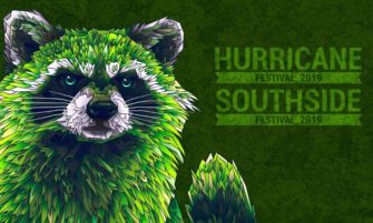 Bandwelle für das Hurricane und das Southside