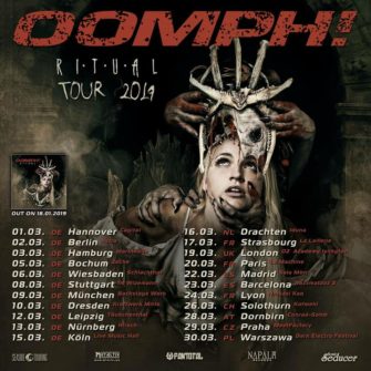 Oomph! RITUAL Europa Tour 2019