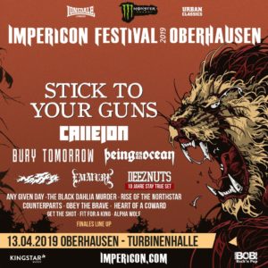 Impericon Festival Oberhausen 2019 - Finales LineUp