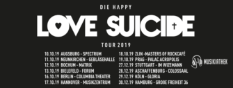Die Happy auf LOVE SUICIDE TOUR 2019