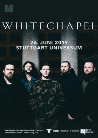 WHITECHAPEL geben exklusives Konzert im Universum in Stuttgart