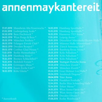AnnenMayKantereit – Tour und Festivaltermine 2019
