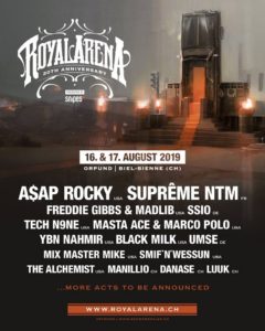 ROYAL ARENA - NEUE BANDS