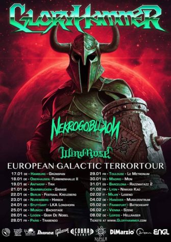 The Most Epic battle of all comes to Europe – Gloryhammer auf Tour
