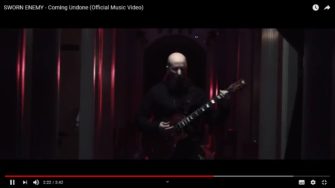 Video: SWORN ENEMY – Coming Undon