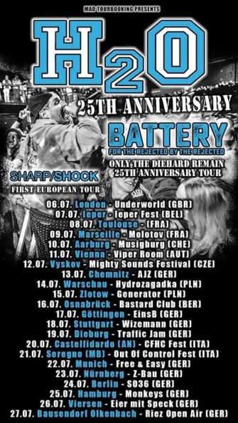 H2O und Battery beackern Europa!!!