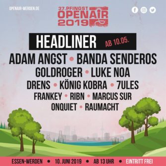 Pfingst Open Air Werden – Die ersten Bands