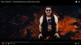 Video: STEEL PROPHET – Thrashed Relentlessly