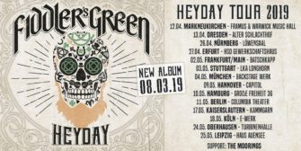 Fiddlers Green – Heyday Tour 2019