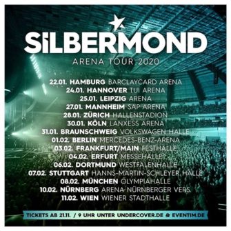 Tour: Silbermond Arenatour 2020