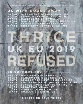 Thrice & Refused auf Tour