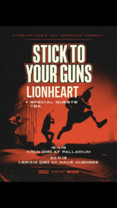 Stick To Your Guns verkünden ersten  Special Guest