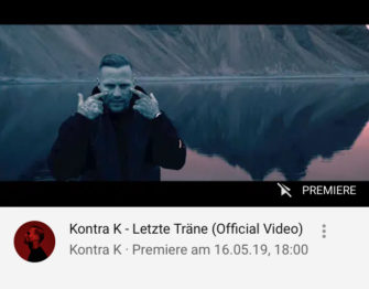 Video: Kontra K – letzte Träne