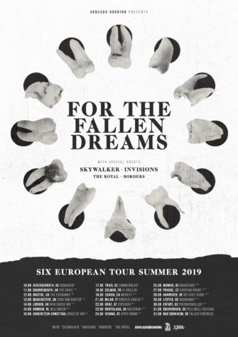Tour: For The Fallen Dreams – „Six“ European Tour Summer 2019