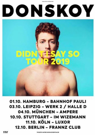 Tour: Daniel Donskoy