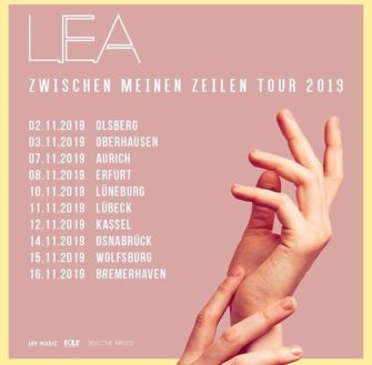 Tour: Lea – Zwischen meinen Zeilen Tour 2019