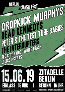 FESTIVAL - Berlin Crash Fest mit Dropkick Murphys und vielen Weiteren