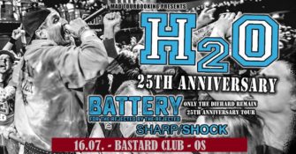 Konzert: H2O, Battery, Sharp Shock – Hardcore as Hardcore has to be…