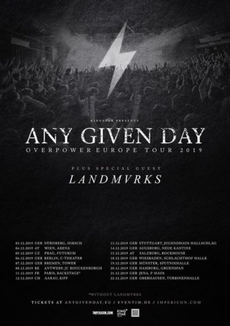 Tour: Any Given Day – Overpower Europe Tour 2019