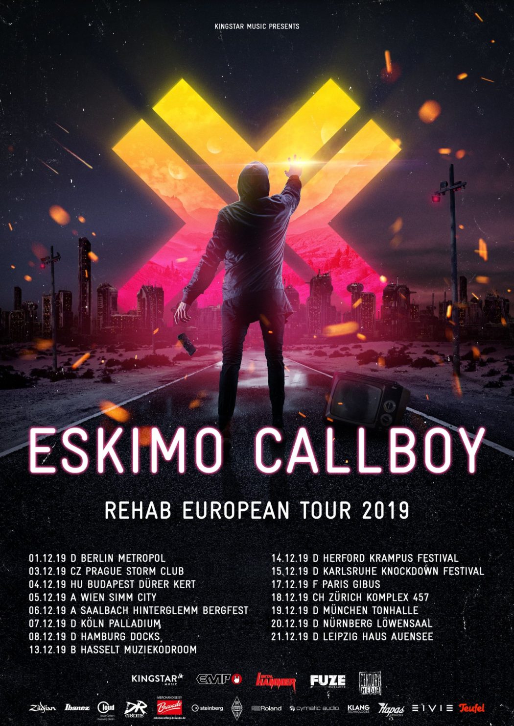 Tour Eskimo Callboy Rehab European Tour 2019