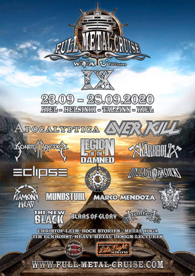 Leinen los! Full Metal Cruise 2020