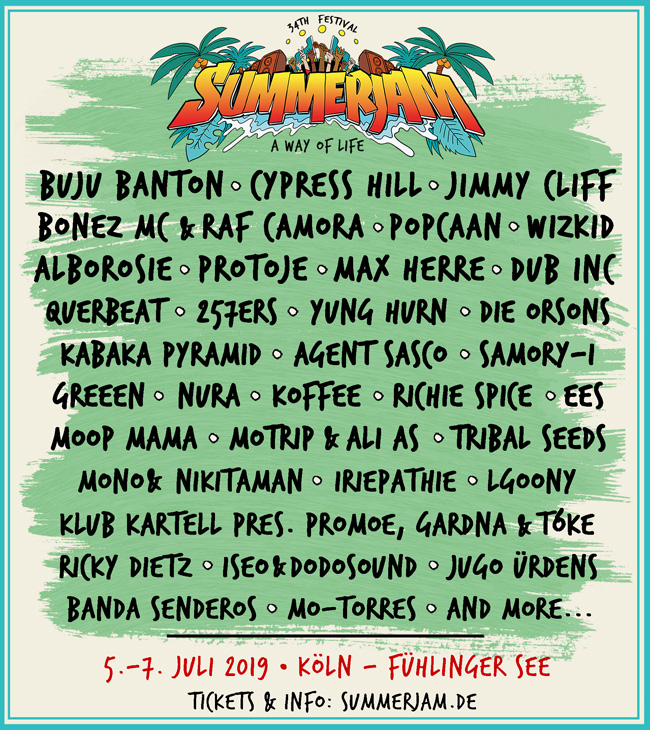Review Summerjam Festival