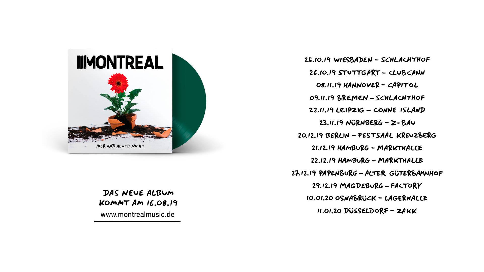 Interview : Montreal "Hier und Heute nicht"