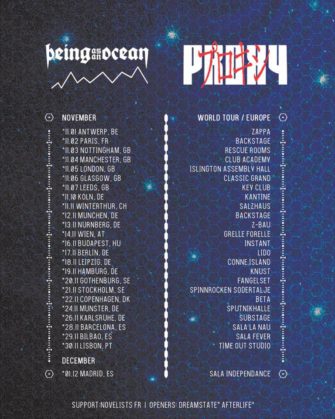 Tour: Being As An Ocean – The Proxy EU Tour