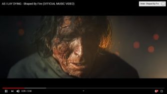 Video: AS I LAY DYING – Shaped By Fire