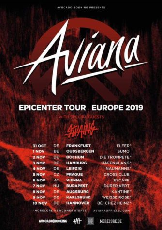 News: Aviana Tour Ankündigung