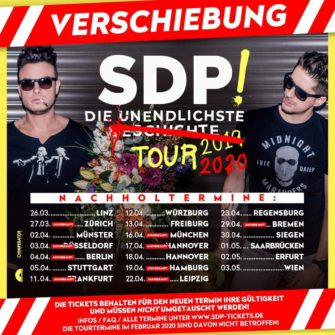 Update: SDP Tour verschoben