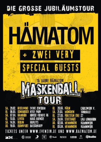 Tour: 15 Jahre Hämatom – Maskenball 2020