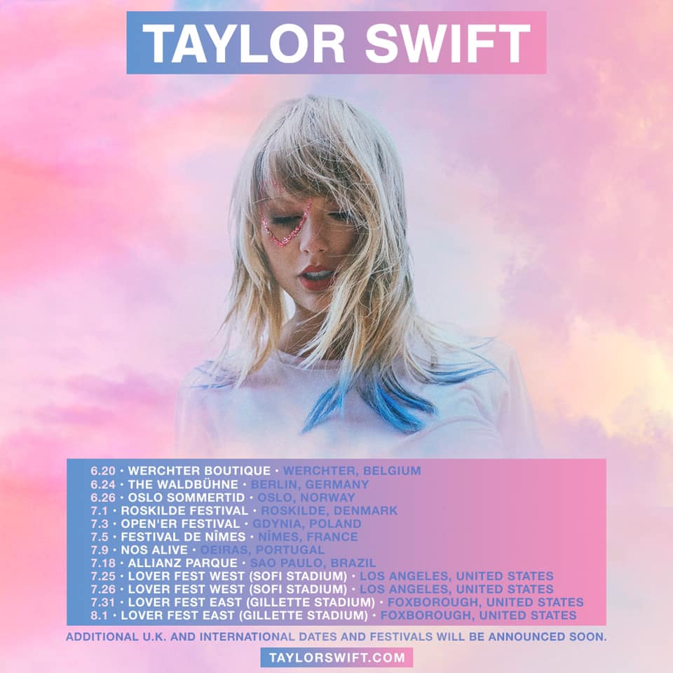 News Taylor Swift Tour 2020