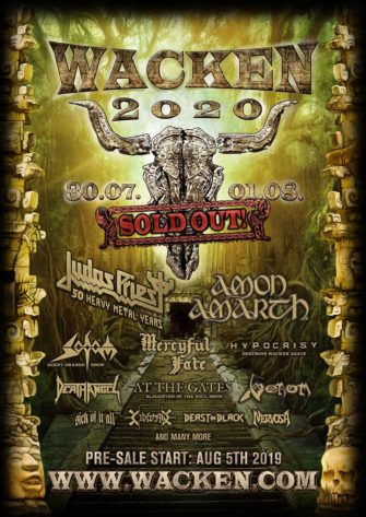 News: Wacken Open Air 2020 kündigt fünf neue Bands an und adoptiert Maya Kalender