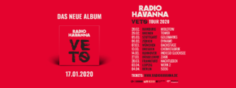 Tour: Radio Havanna kommen auf Veto Tour 2020