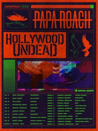 Tour: Papa Roach & Hollywood Undead Europatour 2020