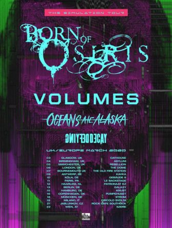 Update: Born of Osiris bestätigen Support Acts