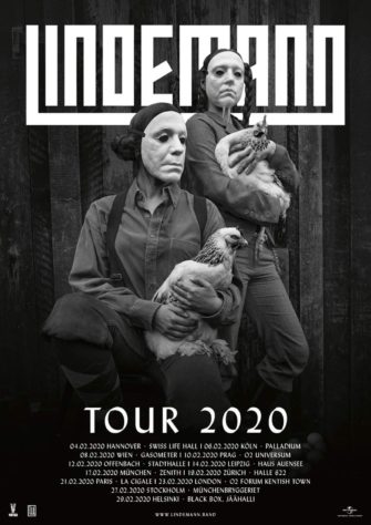 Tour: Lindemann geben Europatour 2020 bekannt