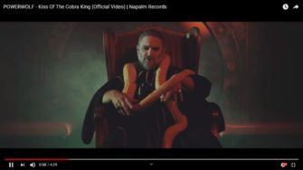 Video: POWERWOLF – Kiss Of The Cobra King