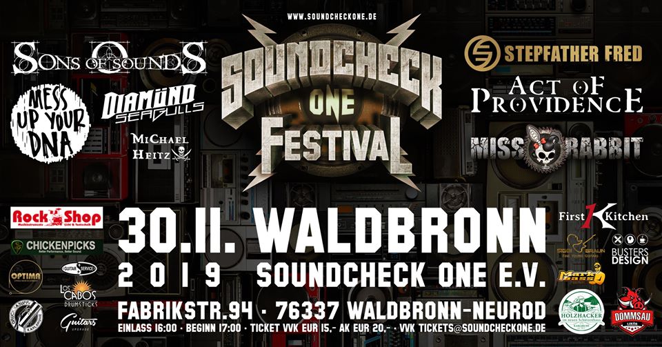 Festival Soundcheck One Festival geht in die achte Runde