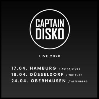 CAPTAIN DISKO auf kleine Club Tour