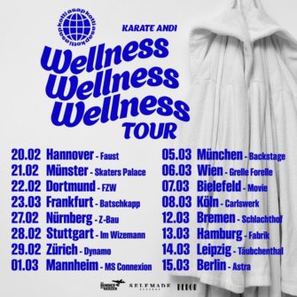 Karate Andi geht auf Wellness Tour