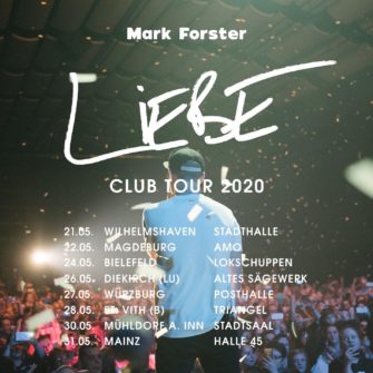 Mark Forster geht auf Clubtour