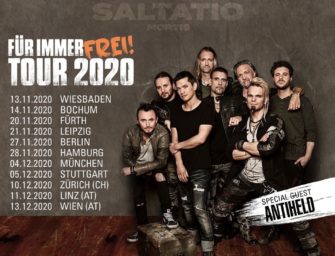 Saltatio Mortis gehen im Herbst auf Tour und Antiheld sind als Support dabei