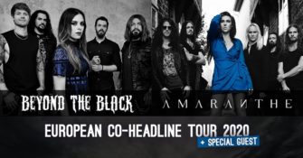 Amaranthe kündigen Europa Co-Headline Tournee mit Beyond the Black an