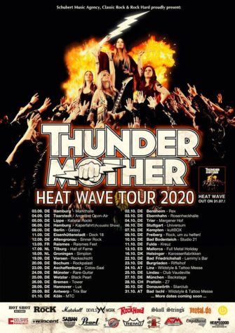 Thundermother gehen mit neuem Album auf Heat Wave Tour 2020