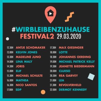 Wir bleiben Zuhause Festival 2