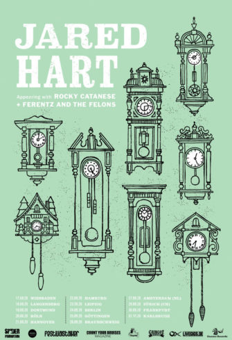 Festivalstalker kooperiert mit Jared Hart – Tour