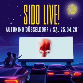 Sido im Autokino in Düsseldorf